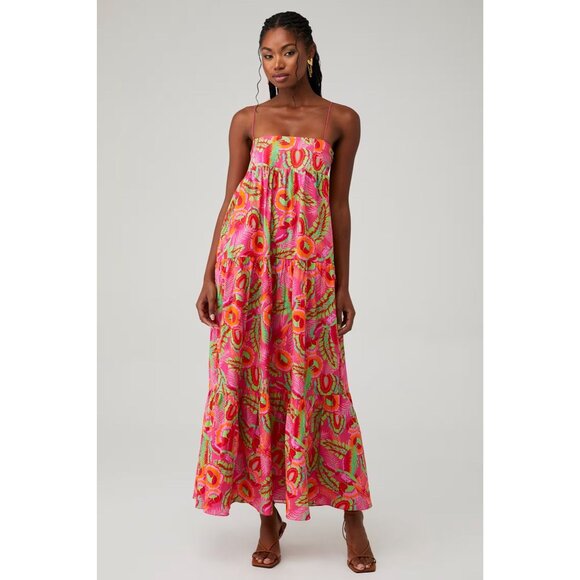 Show Me Your Mumu Long Weekend Maxi Dress in Paradise Palms XLarge New Womens - Picture 8 of 13